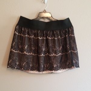 Black Lace Skirt
